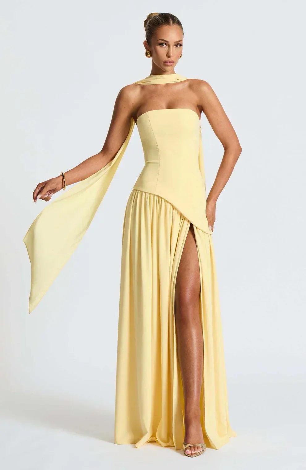 Donna | Strapless Maxi Dress