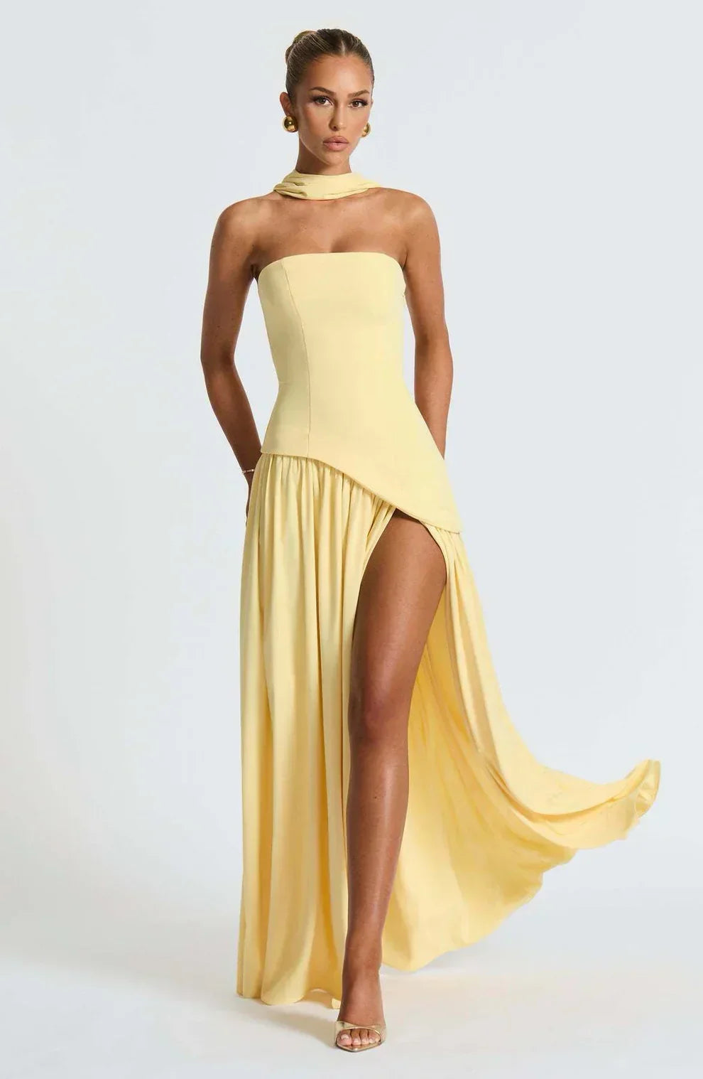 Donna | Strapless Maxi Dress