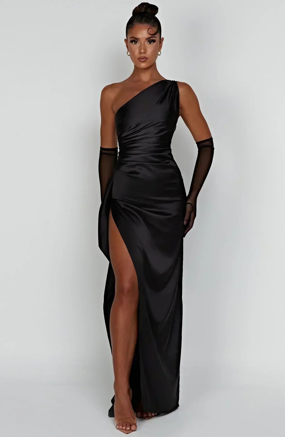 Grace | Satin Maxi Dress