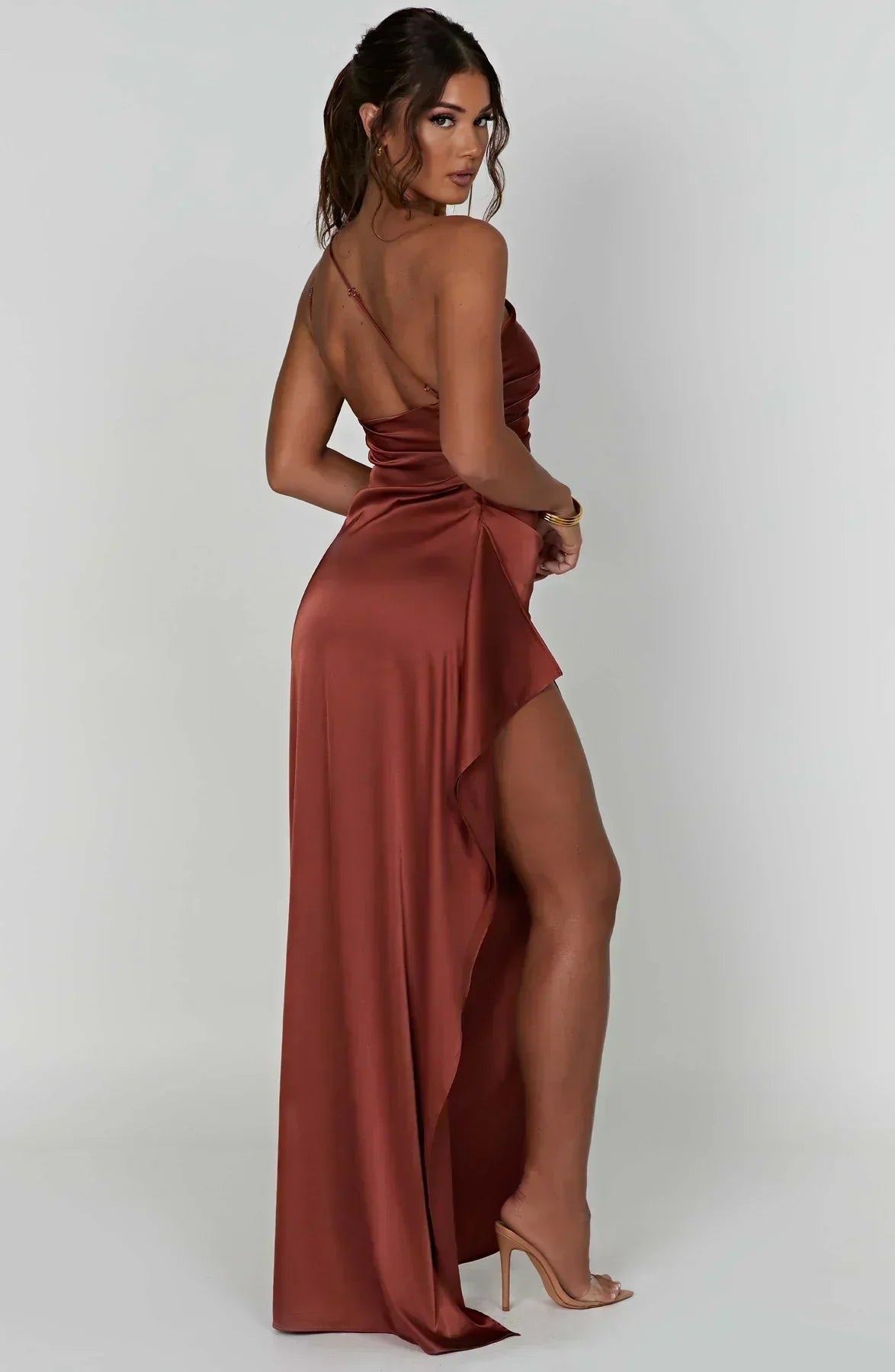 Grace | Satin Maxi Dress