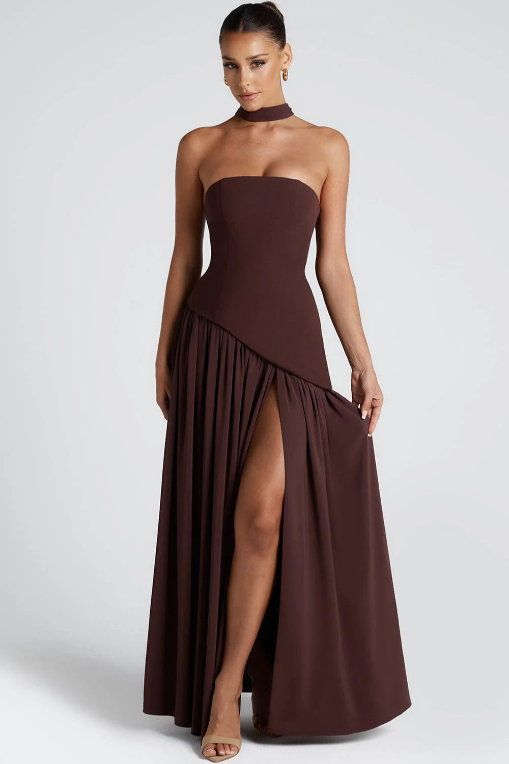 Donna | Strapless Maxi Dress