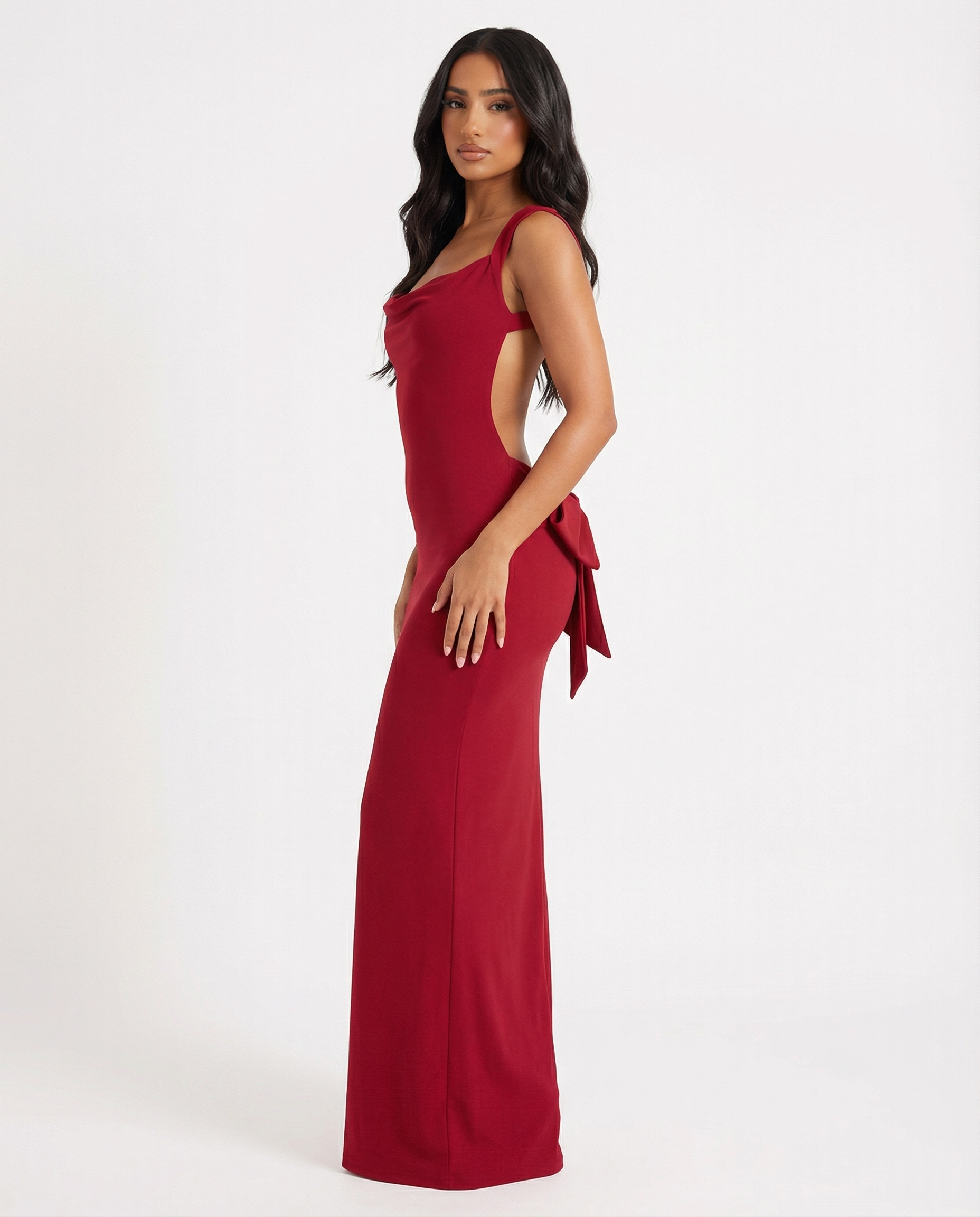 Mae | Backless Maxi Dress