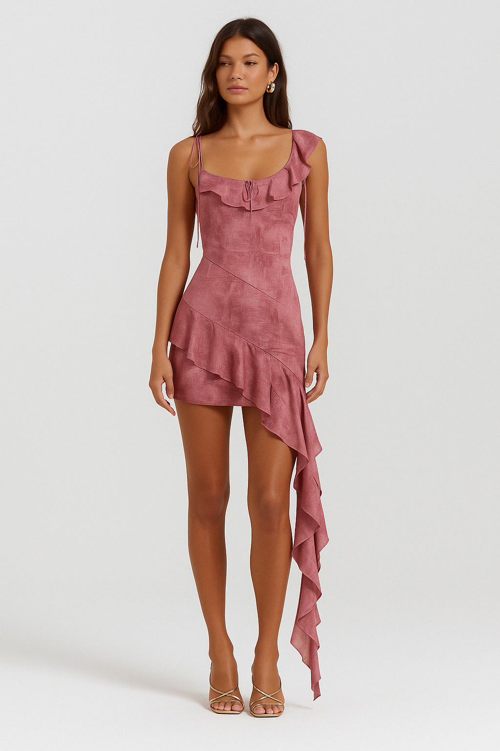 Ayla | Ruffled Mini Dress