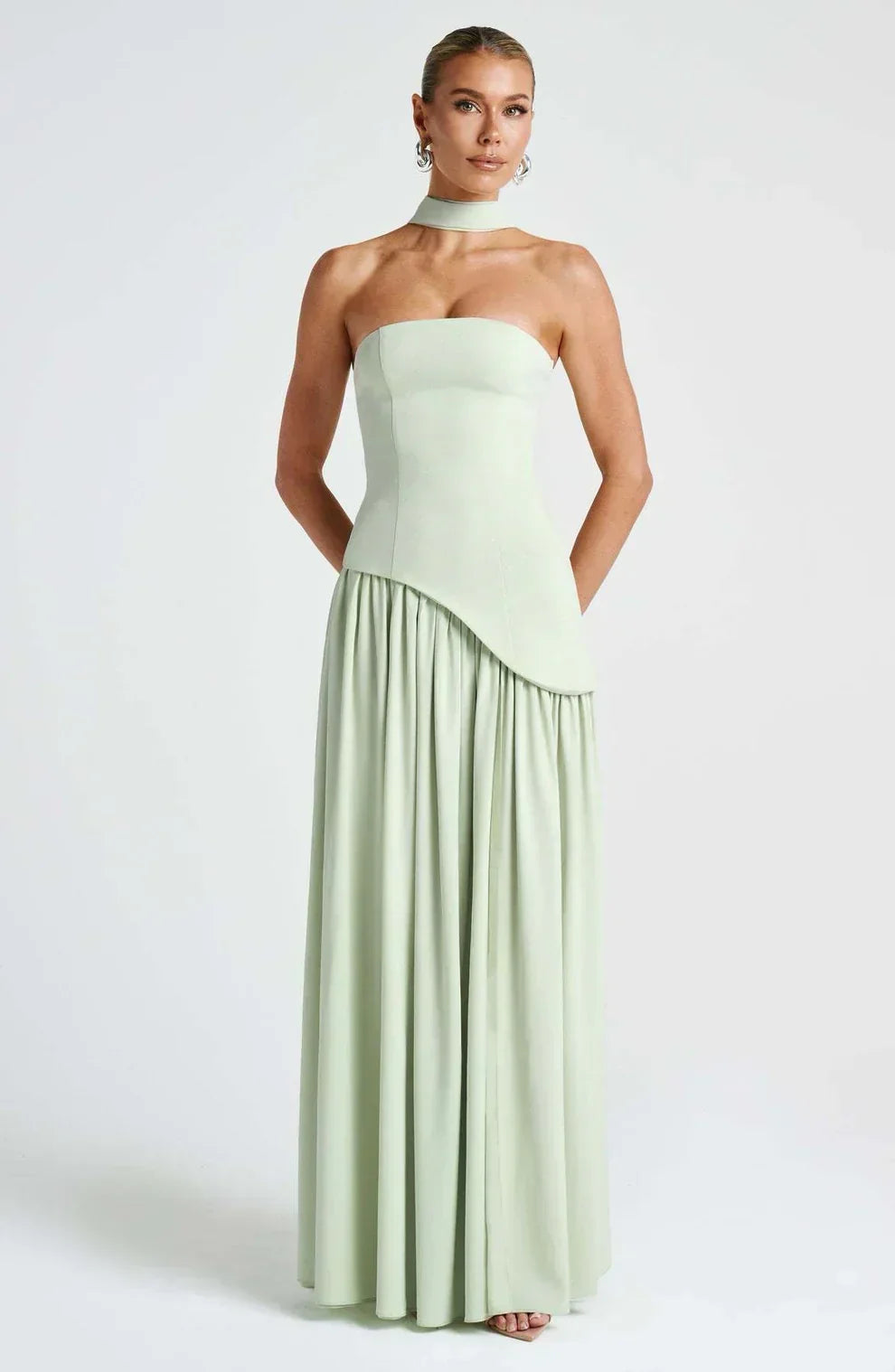 Donna | Strapless Maxi Dress