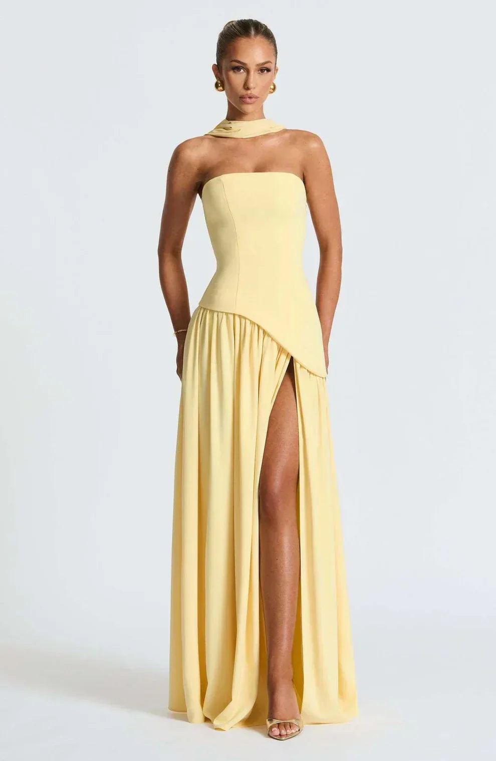 Donna | Strapless Maxi Dress